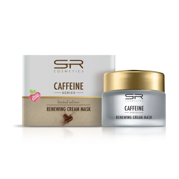 מסכת קרם קפה אנטי אייג׳ינג CAFFEINE SR cosmetics