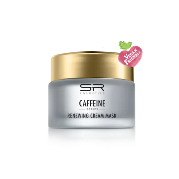⁦מסכת קרם קפה אנטי אייג׳ינג CAFFEINE SR cosmetics⁩ – תמונה ⁦2⁩