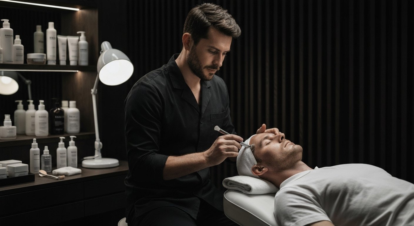 העור הגברי דורש התייחסות מיוחדת: המדריך המלא לטיפול פנים מקצועי לגבר